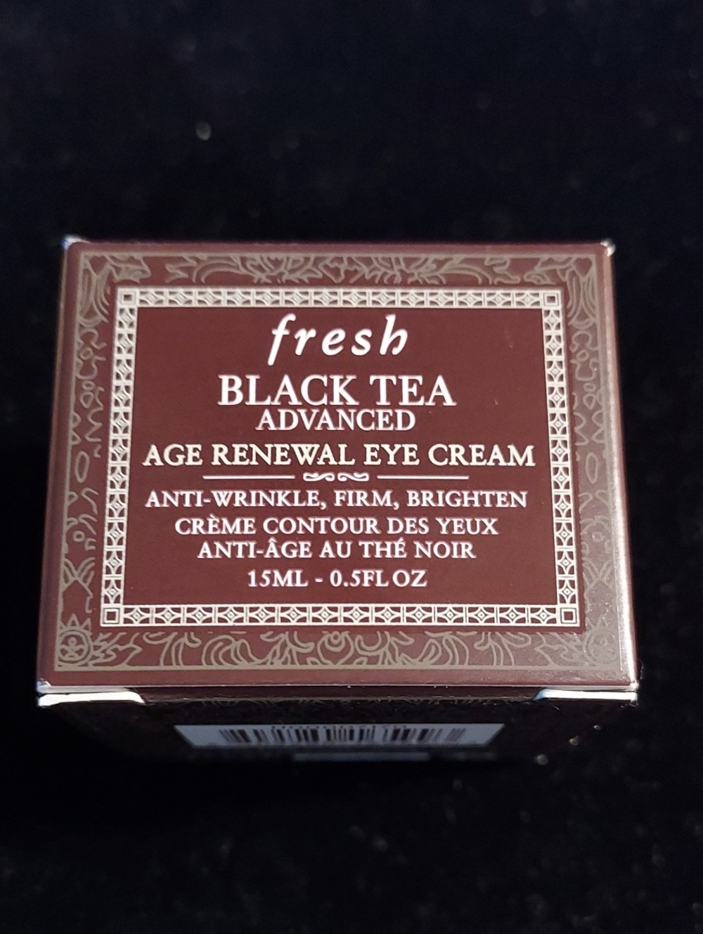 fresh Black Tea Advanced Age Renewal Eye Cream - Brown SEALED